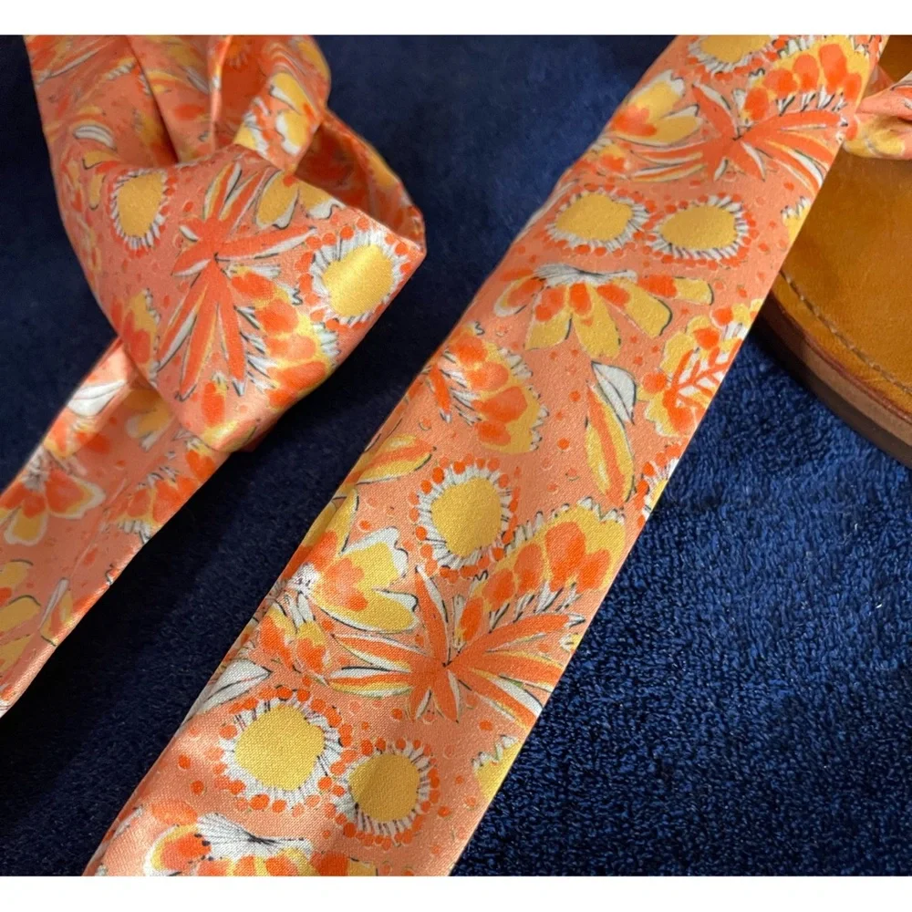 Anthropologie Vera Scarf Gladiator Sandals NWT SIZE 10 - Picture 7 of 15